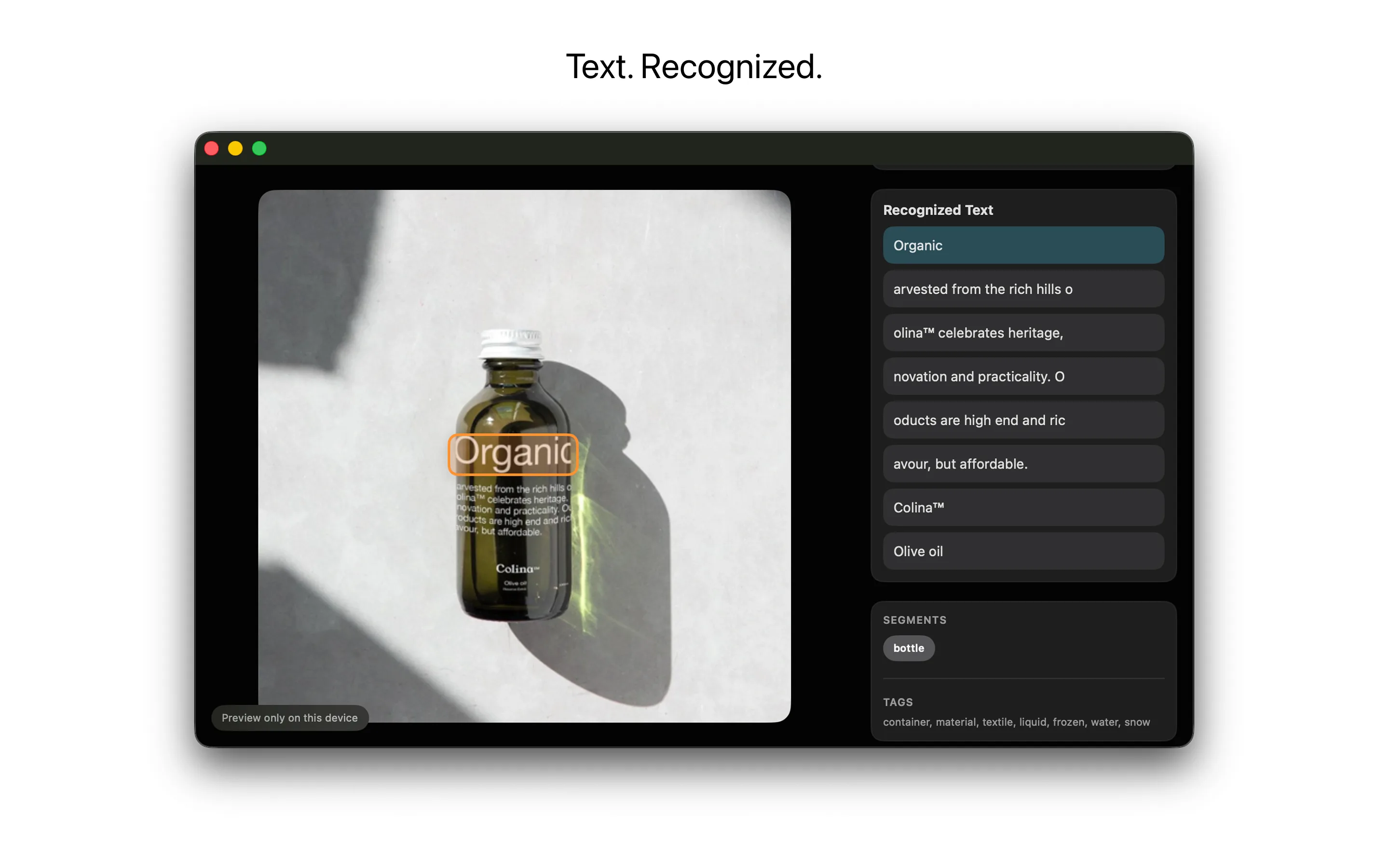 Reference organization flow on Mac